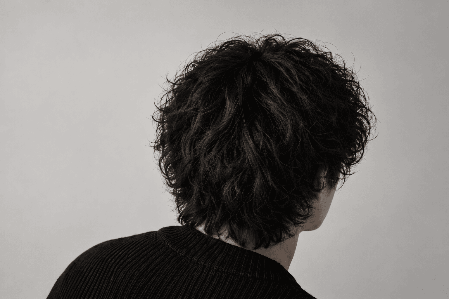Curly hair